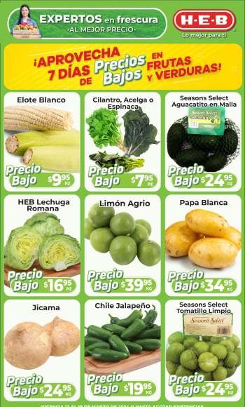 Folleto actual H-E-B - 12.3.2024 - 18.3.2024.
