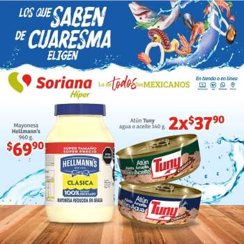Folleto actual Soriana Híper - 14.3.2024 - 27.3.2024.