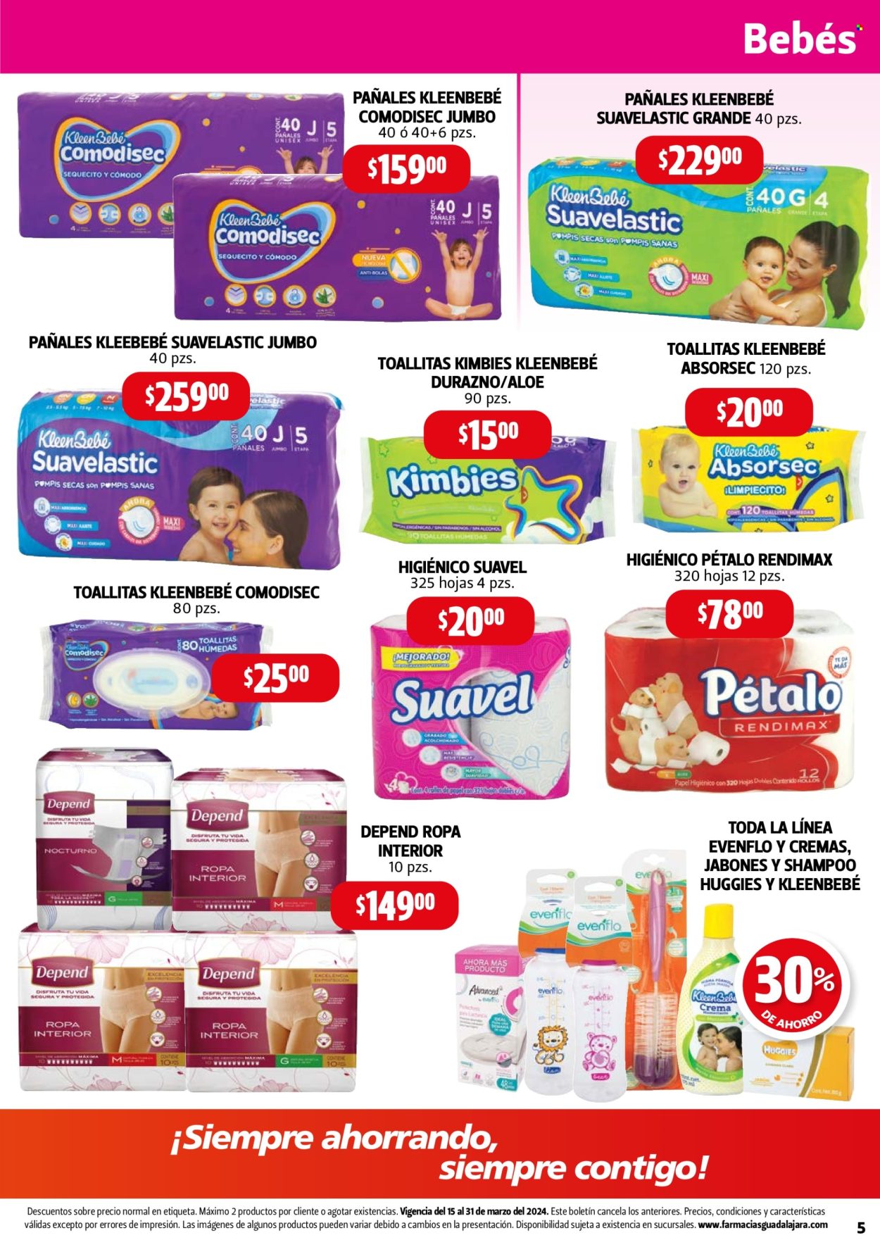 Catálogo Farmacias Guadalajara - 15.3.2024 - 31.3.2024. Página 5