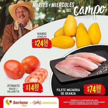 Folleto actual Soriana Híper - 19.3.2024 - 20.3.2024.
