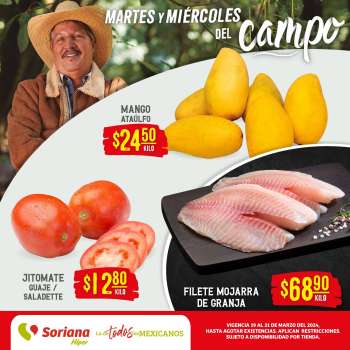 Folleto actual Soriana Híper - 19.3.2024 - 21.3.2024.