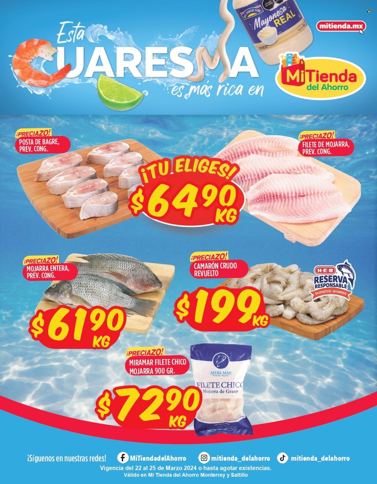 Catálogo Mi Tienda de Ahorro - 22.3.2024 - 25.3.2024. Página 1