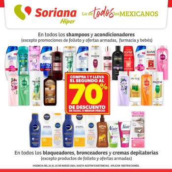 Folleto actual Soriana Híper - 22.3.2024 - 25.3.2024.