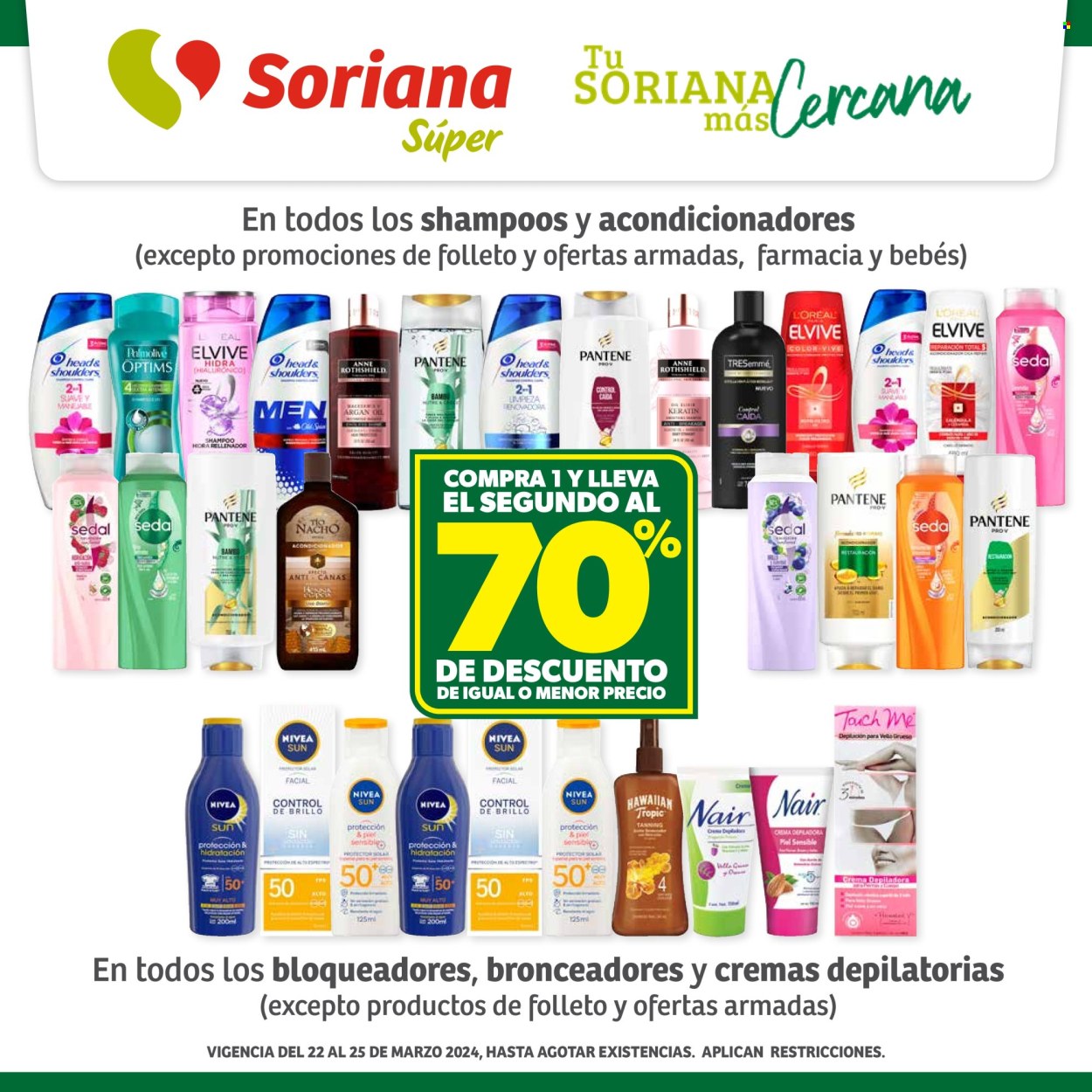 Catálogo Soriana Súper - 22.3.2024 - 25.3.2024. Página 1