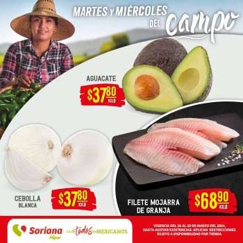 Folleto actual Soriana Híper - 26.3.2024 - 28.3.2024.