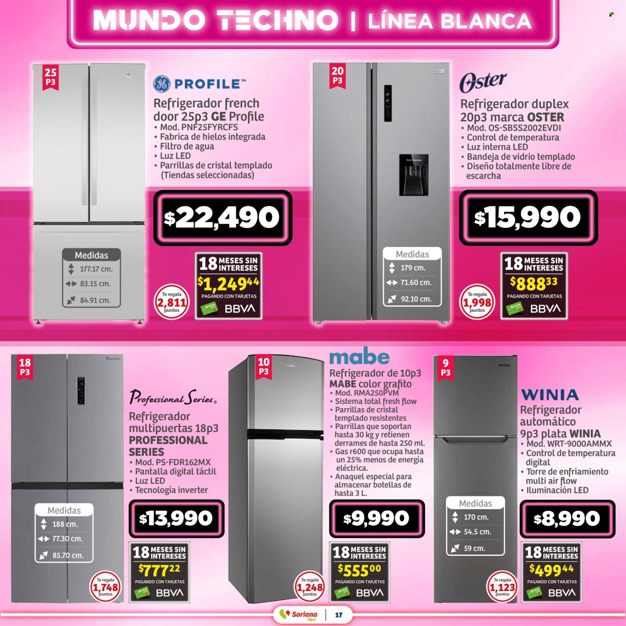 Catálogo Soriana Híper - 28.3.2024 - 25.4.2024. Página 17