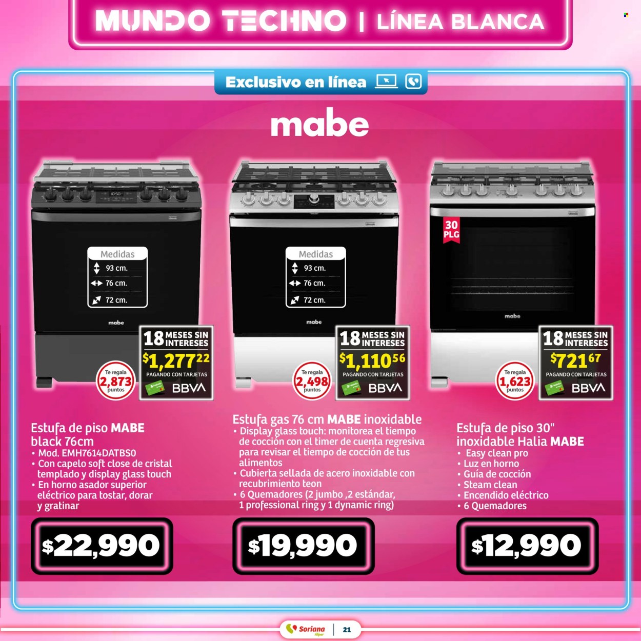Catálogo Soriana Híper - 28.3.2024 - 25.4.2024. Página 21