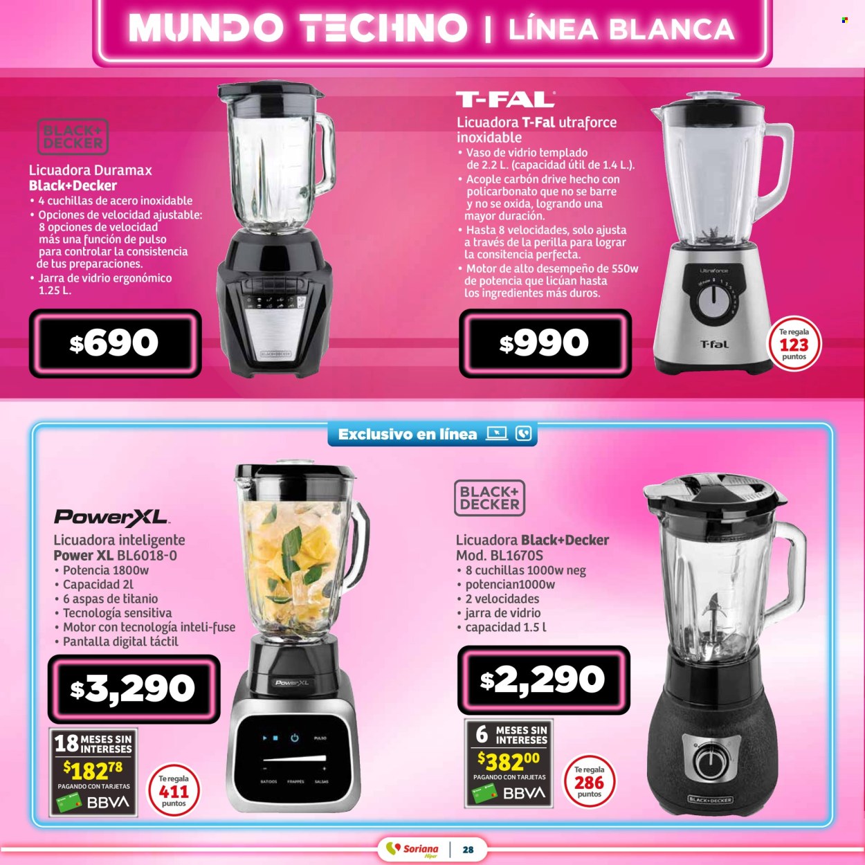Catálogo Soriana Híper - 28.3.2024 - 25.4.2024. Página 28