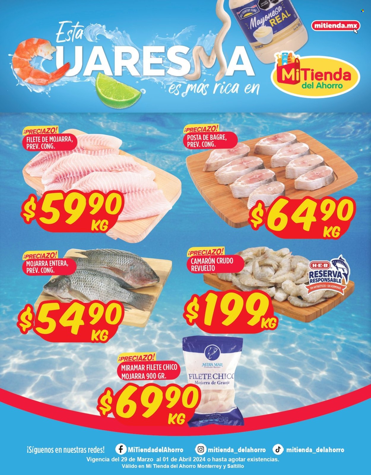 Catálogo Mi Tienda de Ahorro - 29.3.2024 - 1.4.2024. Página 1