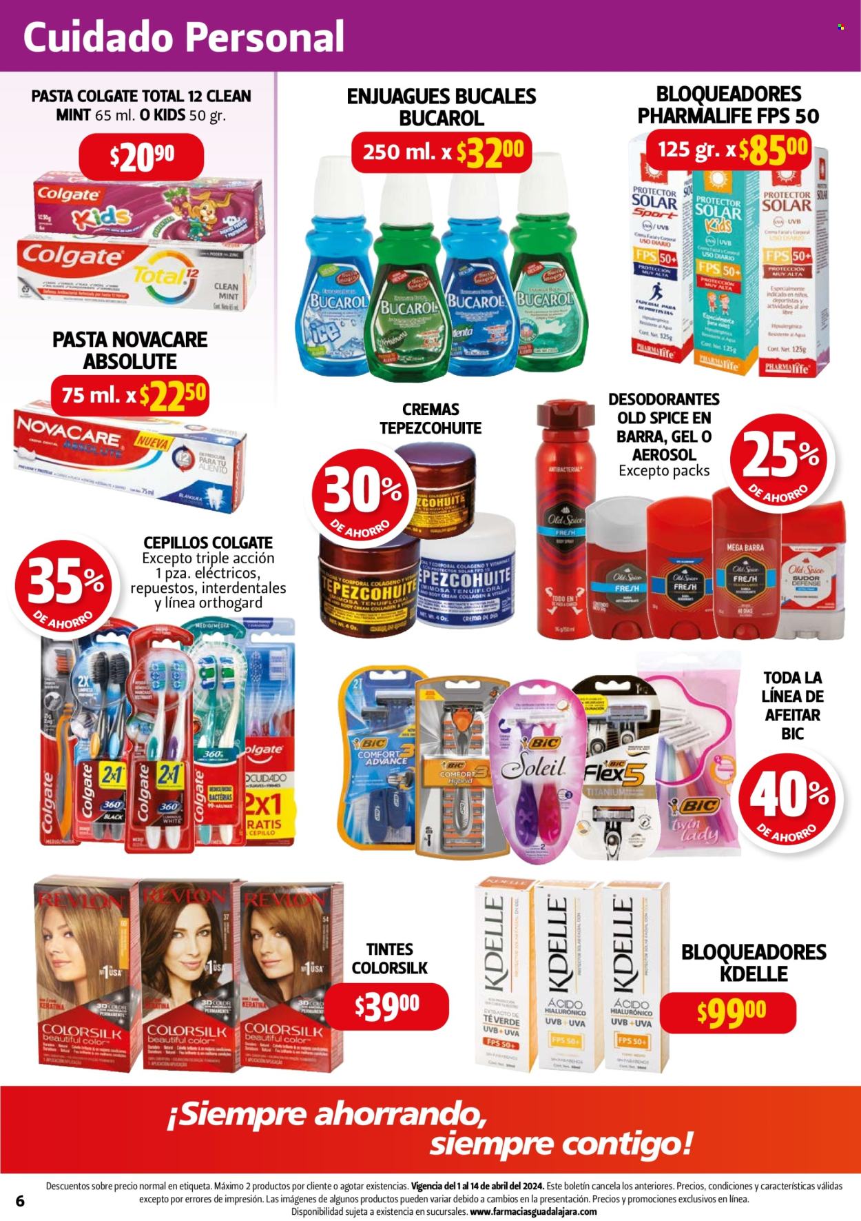 Catálogo Farmacias Guadalajara - 1.4.2024 - 14.4.2024. Página 6