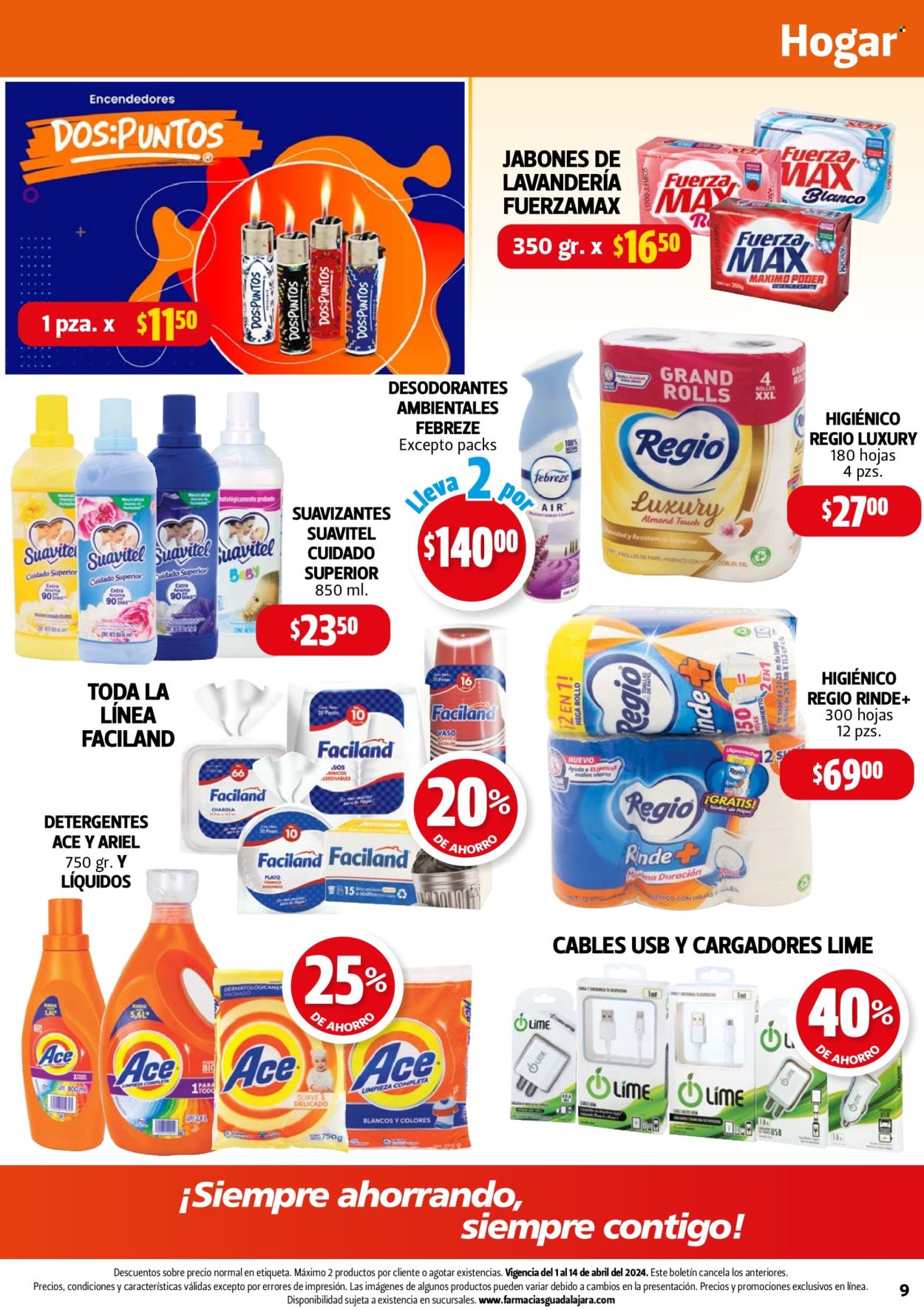 Catálogo Farmacias Guadalajara - 1.4.2024 - 14.4.2024. Página 9