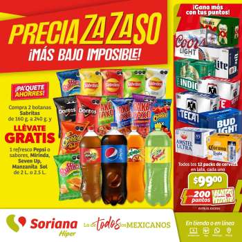 Folleto actual Soriana Híper - 11.4.2024 - 25.4.2024.