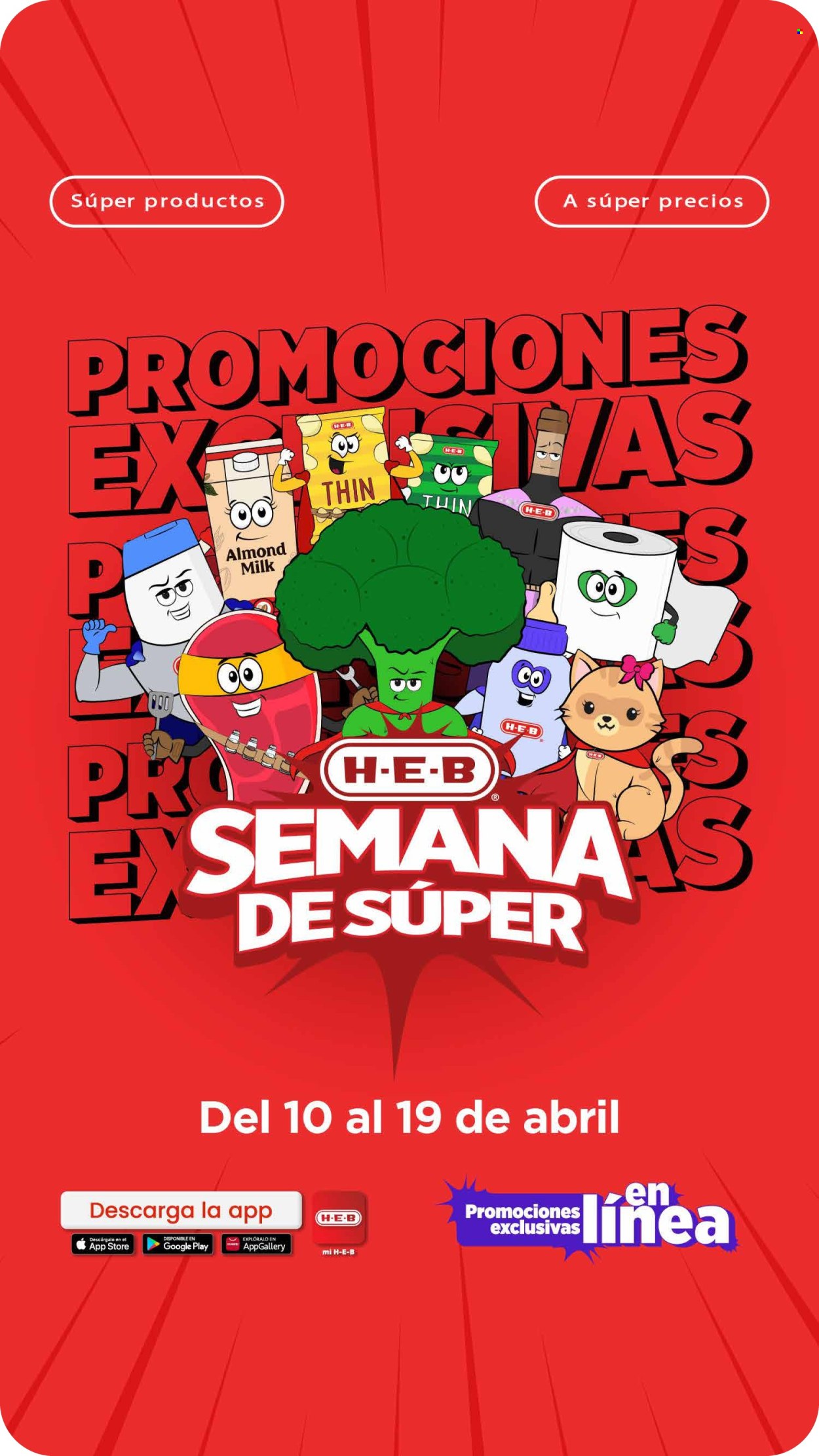 Catálogo H-E-B - 12.4.2024 - 15.4.2024. Página 2