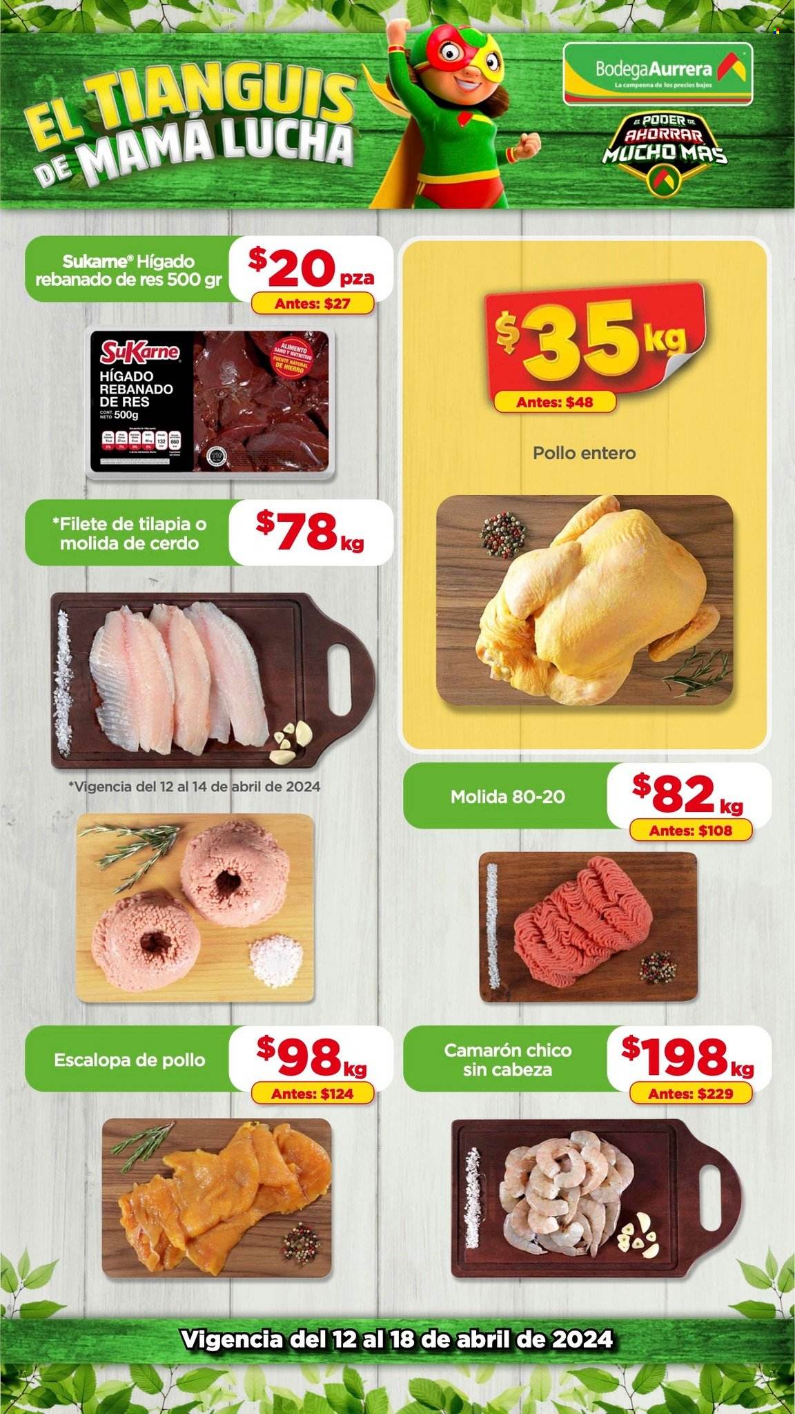 Catálogo Bodega Aurrerá - 12.4.2024 - 18.4.2024. Página 1