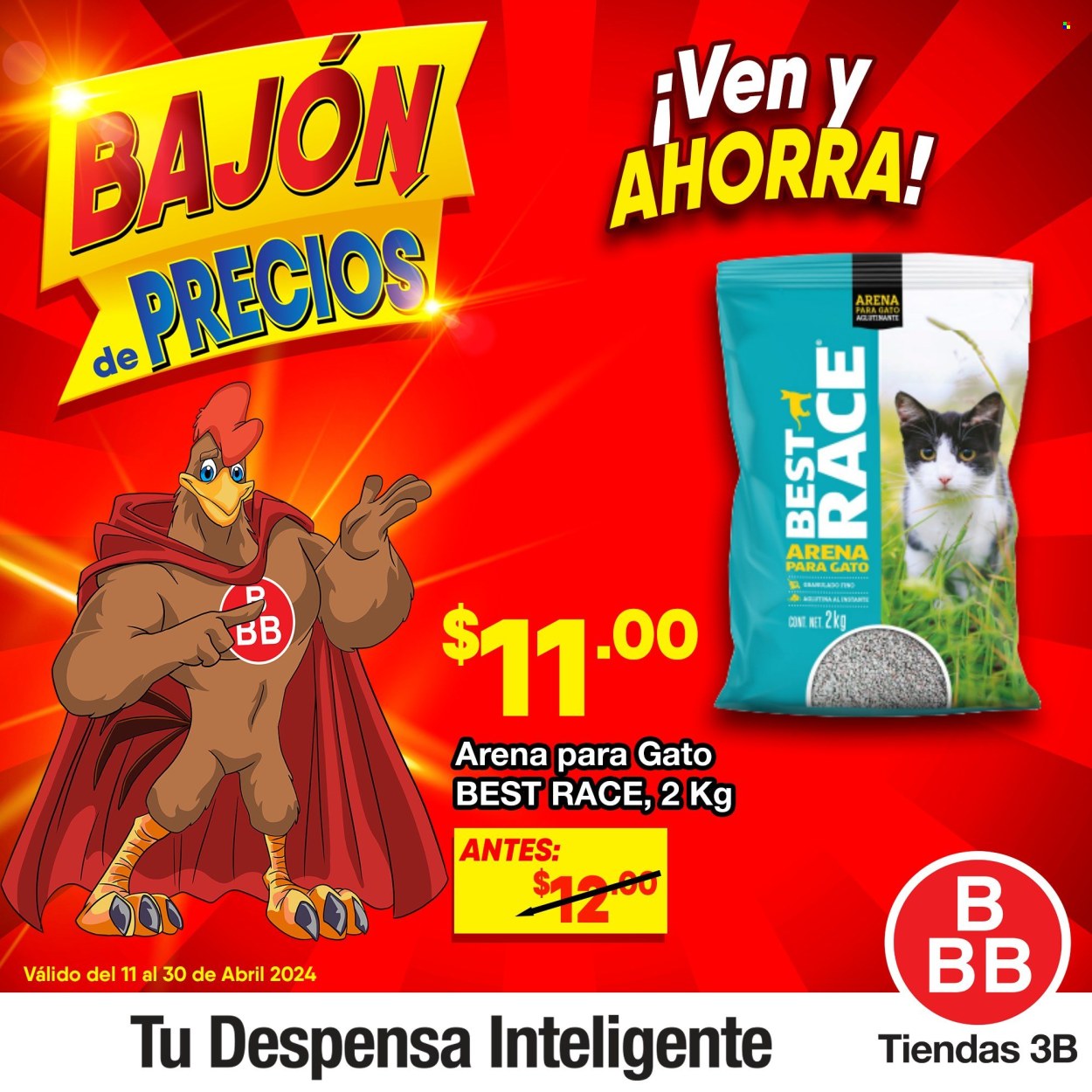 Catálogo Tiendas 3B - 11.4.2024 - 30.4.2024. Página 1