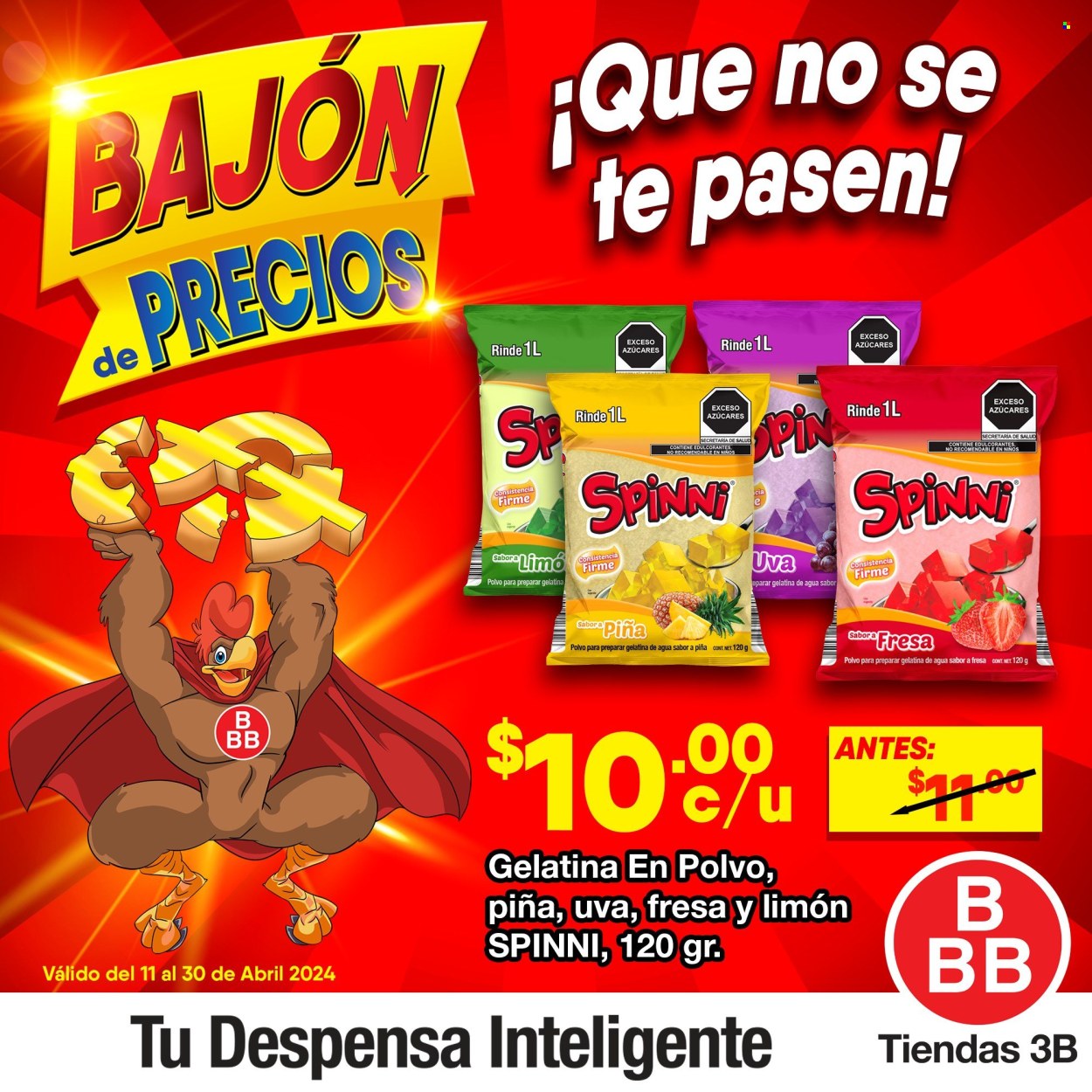 Catálogo Tiendas 3B - 11.4.2024 - 30.4.2024. Página 4