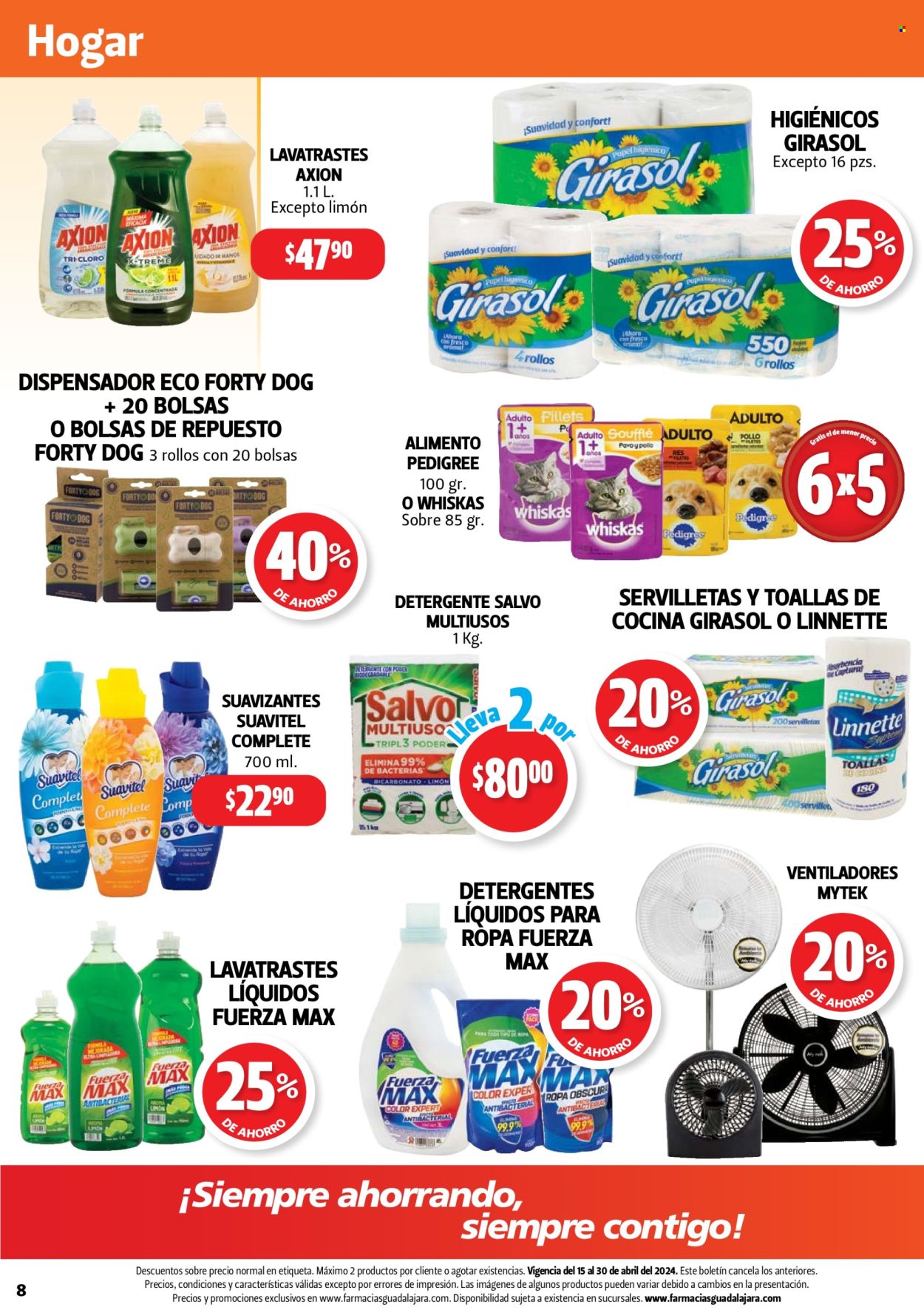 Catálogo Farmacias Guadalajara - 15.4.2024 - 30.4.2024. Página 8
