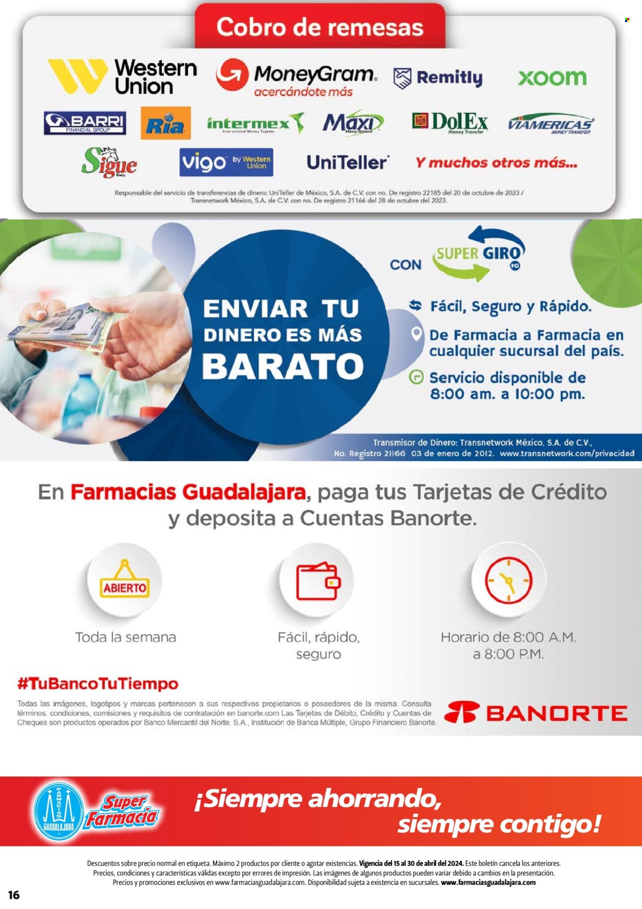 Catálogo Farmacias Guadalajara - 15.4.2024 - 30.4.2024. Página 16