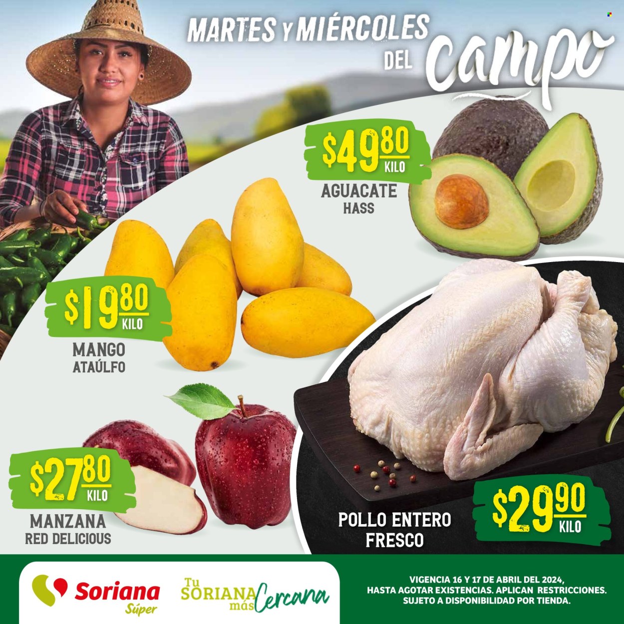 Catálogo Soriana Súper - 16.4.2024 - 17.4.2024. Página 1