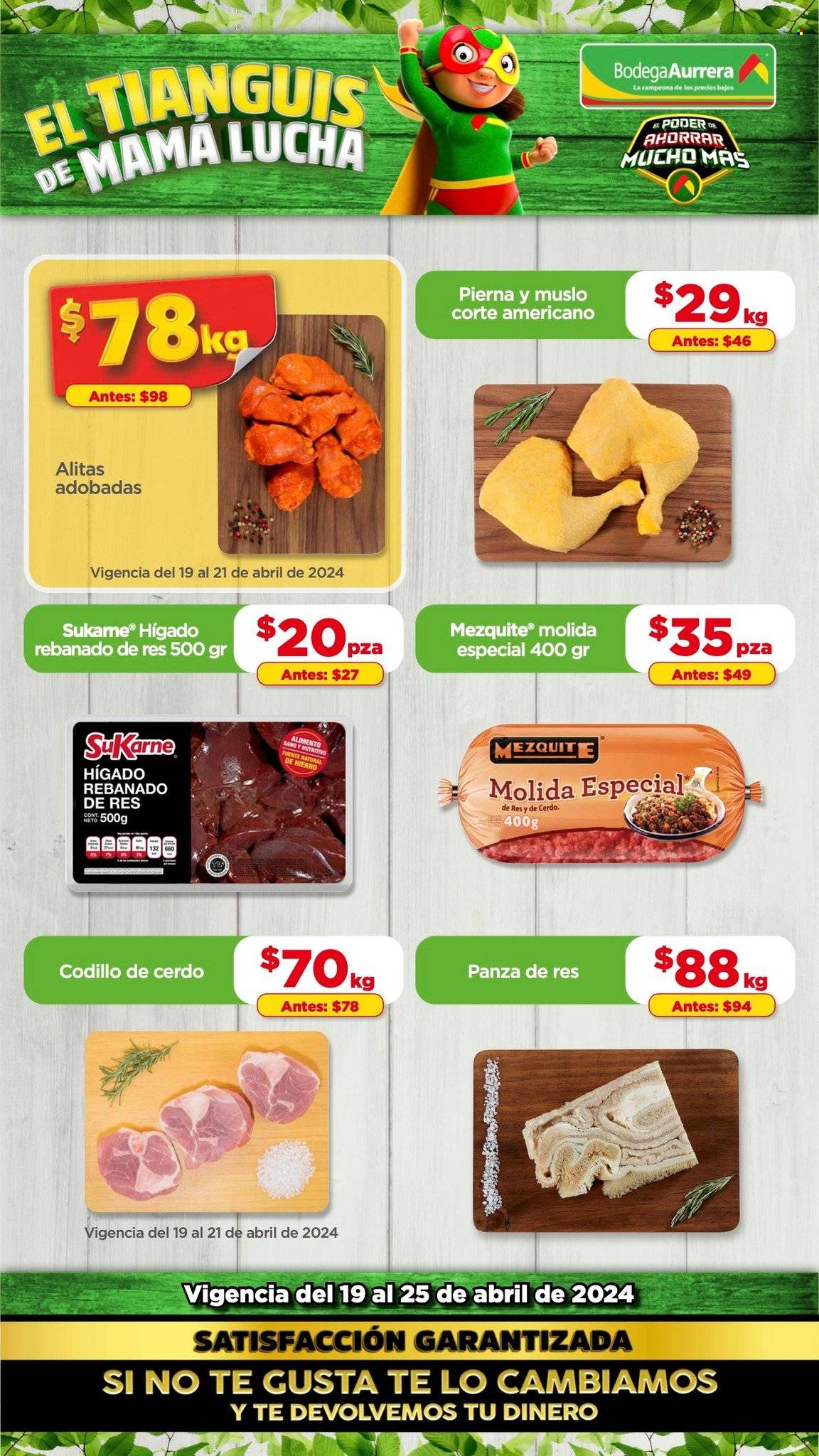 Catálogo Bodega Aurrerá - 19.4.2024 - 25.4.2024. Página 1
