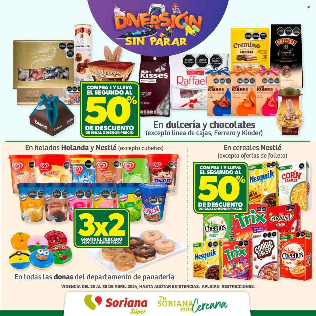 Catálogo Soriana Súper - 25.4.2024 - 30.4.2024. Página 1