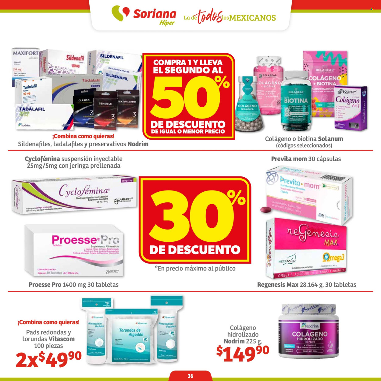 Catálogo Soriana Híper - 26.4.2024 - 10.5.2024. Página 36