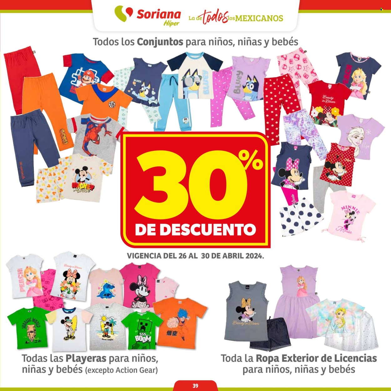 Catálogo Soriana Híper - 26.4.2024 - 10.5.2024. Página 39