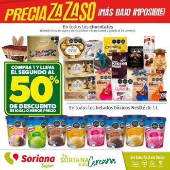 Folleto actual Soriana Súper - 26.4.2024 - 10.5.2024.