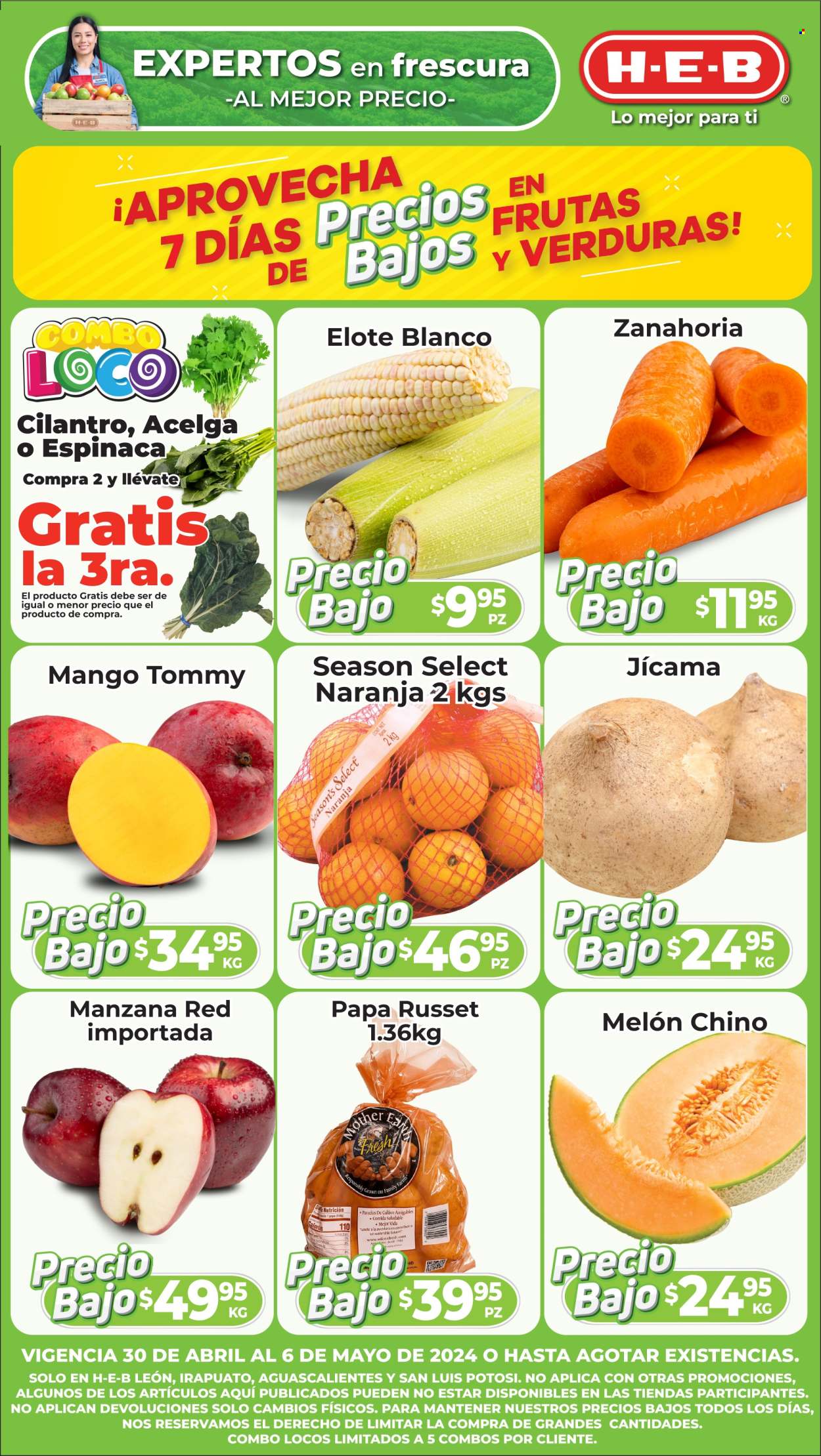 Catálogo H-E-B - 30.4.2024 - 6.5.2024. Página 1