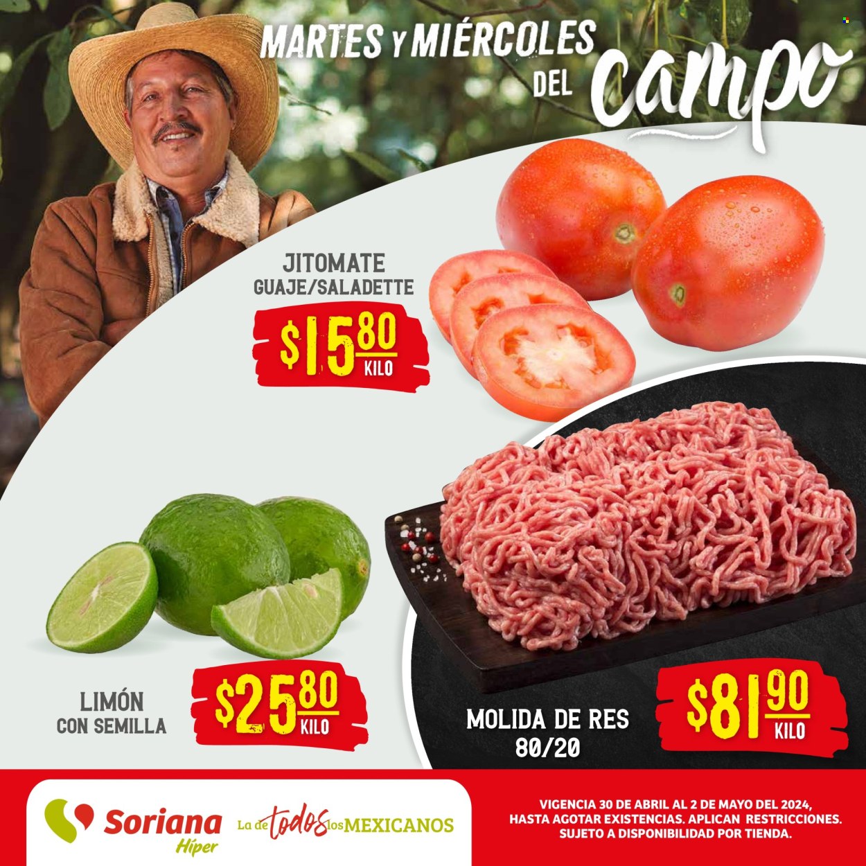 Catálogo Soriana Híper - 30.4.2024 - 2.5.2024. Página 1