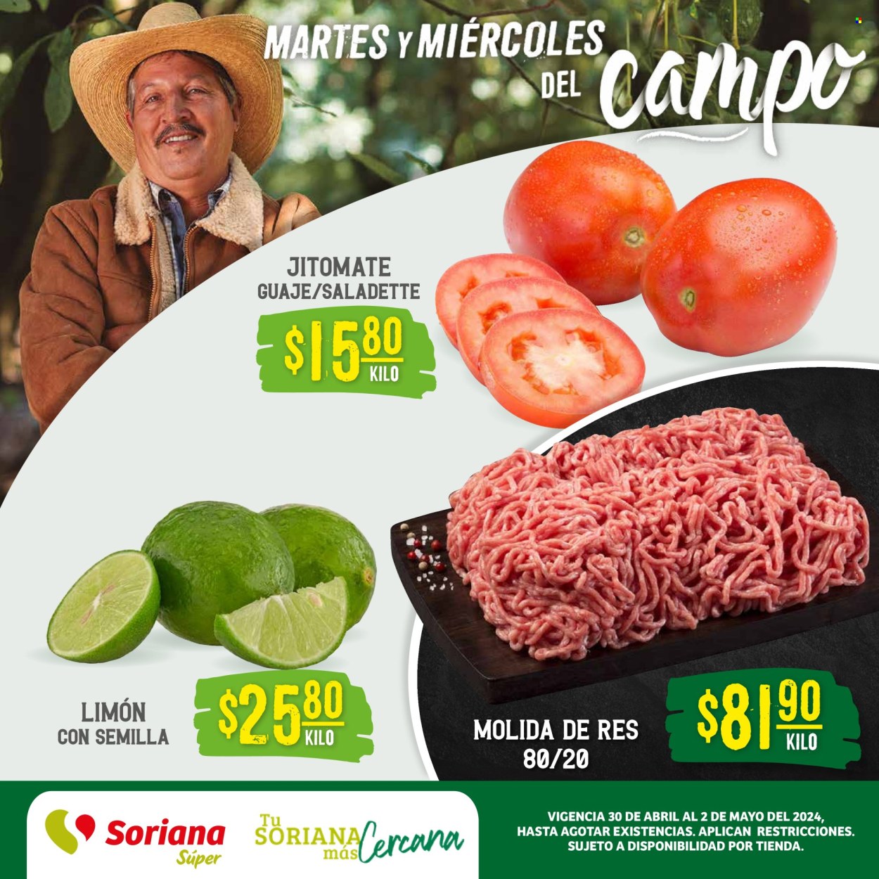 Catálogo Soriana Súper - 30.4.2024 - 2.5.2024. Página 1