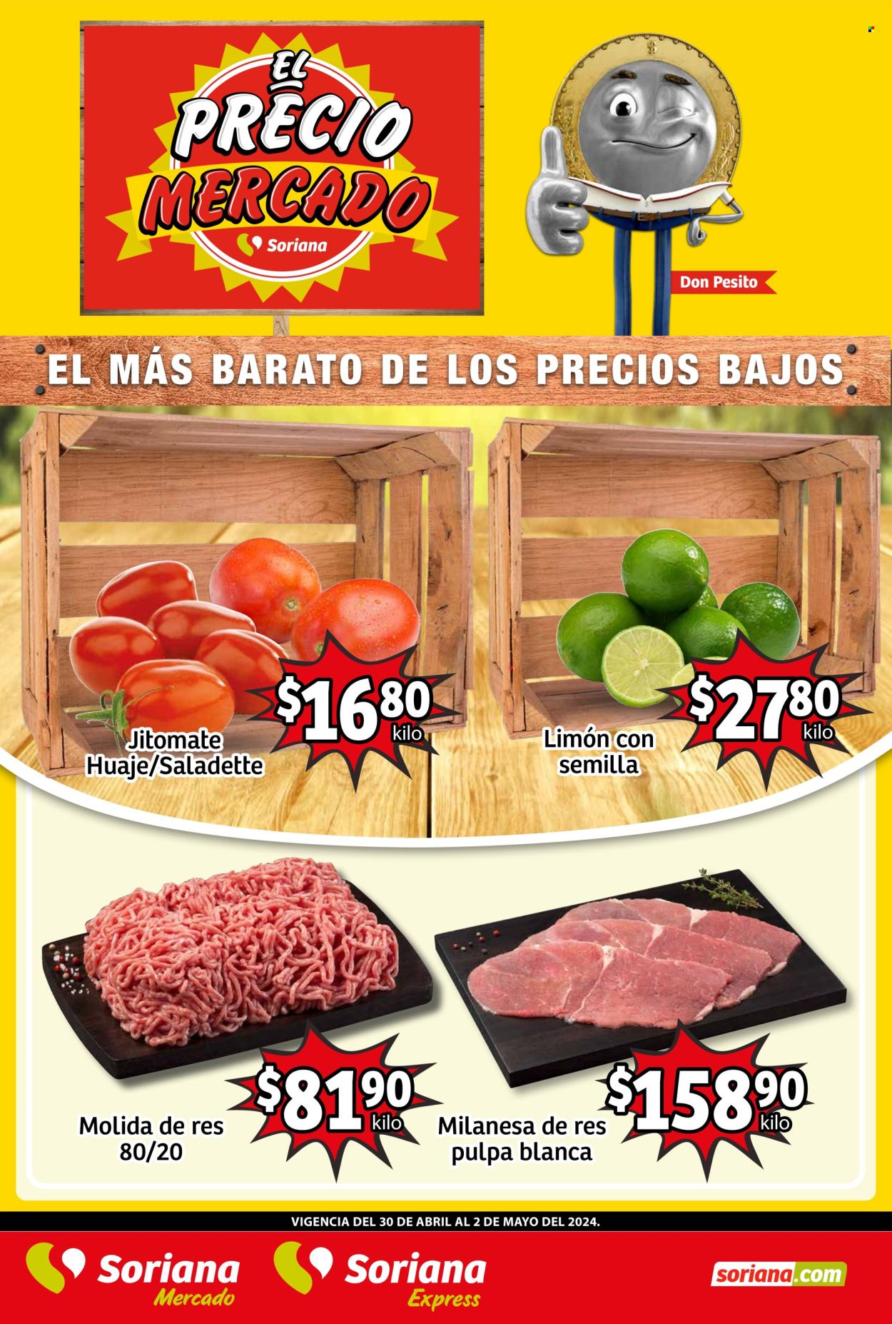 Catálogo Soriana - 30.4.2024 - 2.5.2024. Página 1