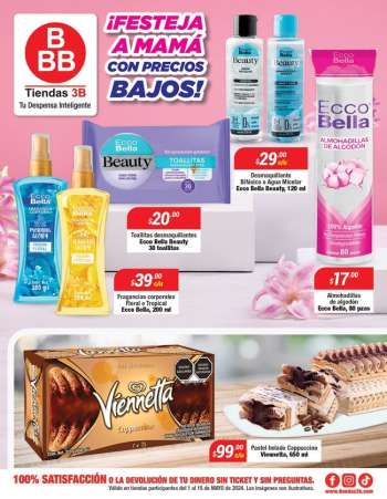 Folleto actual Tiendas 3B - 1.5.2024 - 15.5.2024.