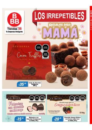 Folleto actual Tiendas 3B - 1.5.2024 - 31.5.2024.