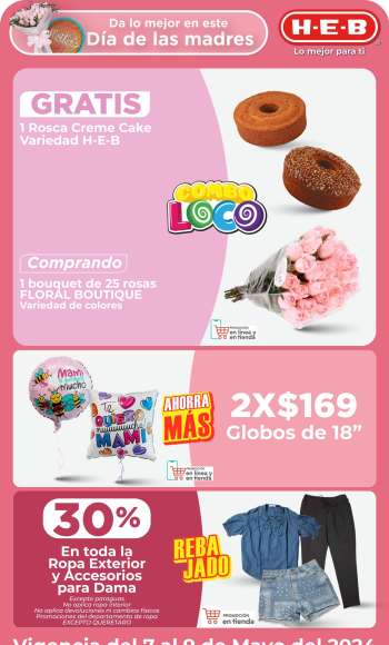 Folleto actual H-E-B - 7.5.2024 - 9.5.2024.
