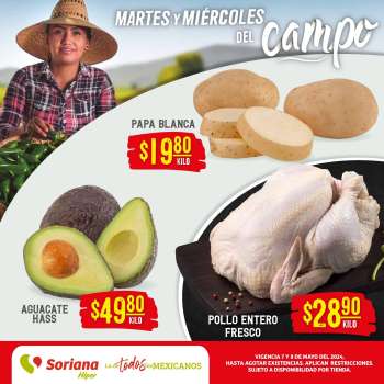 Folleto actual Soriana Híper - 7.5.2024 - 8.5.2024.
