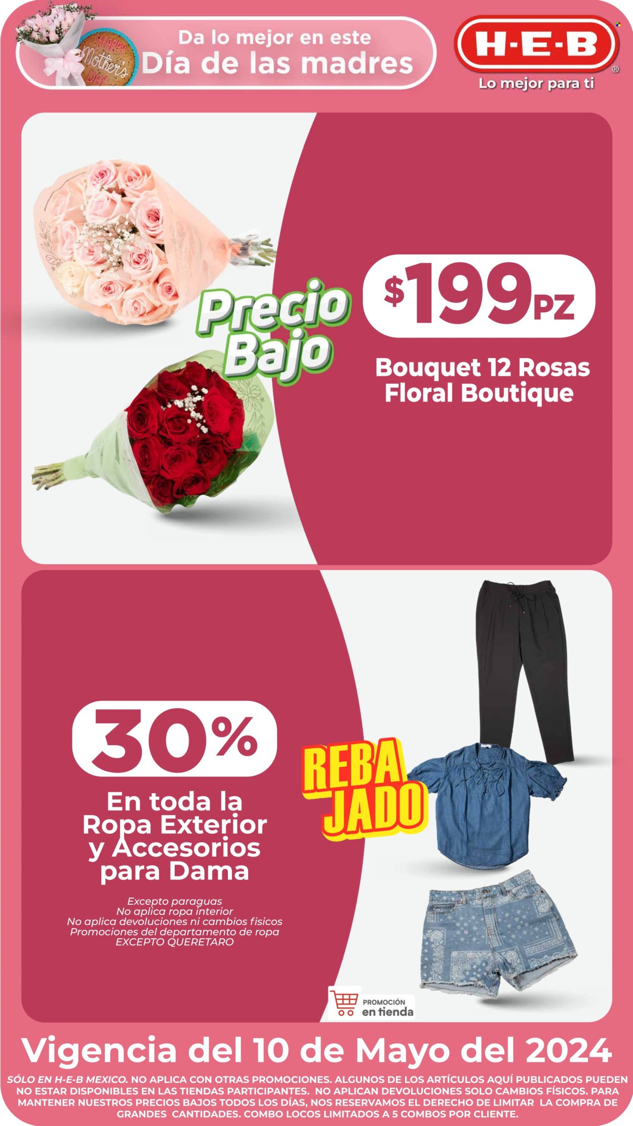 Catálogo H-E-B - 10.5.2024 - 13.5.2024. Página 1