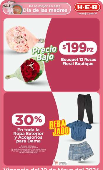 Folleto actual H-E-B - 10.5.2024 - 13.5.2024.