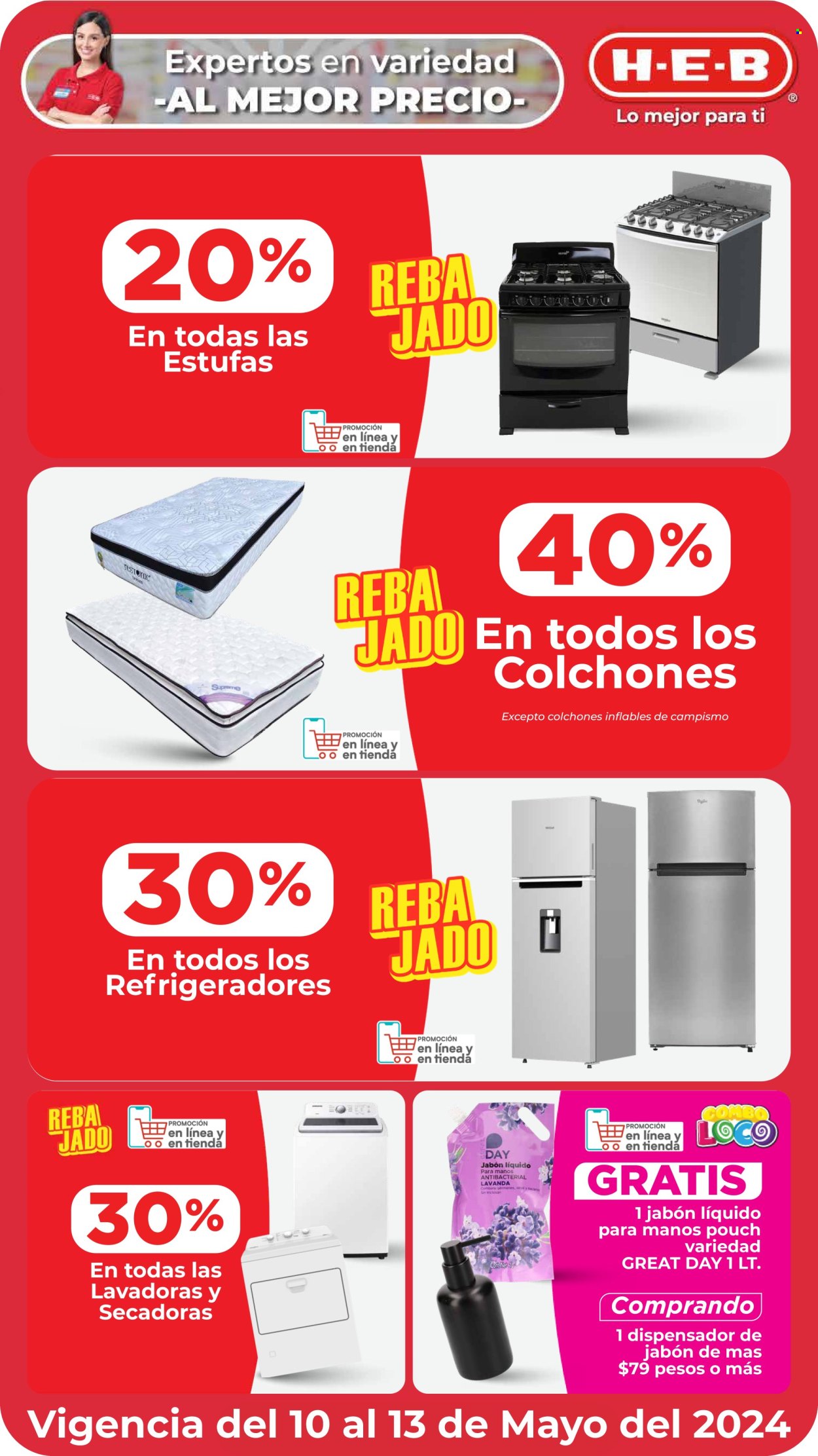 Catálogo H-E-B - 10.5.2024 - 13.5.2024. Página 15