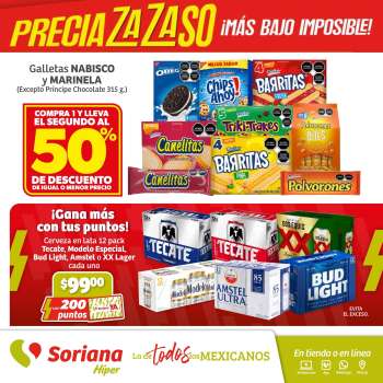 Folleto actual Soriana Híper - 11.5.2024 - 22.5.2024.