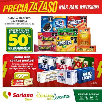 Folleto actual Soriana Súper - 11.5.2024 - 22.5.2024.