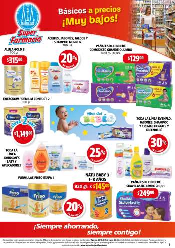 Folleto actual Farmacias Guadalajara - 15.5.2024 - 31.5.2024.