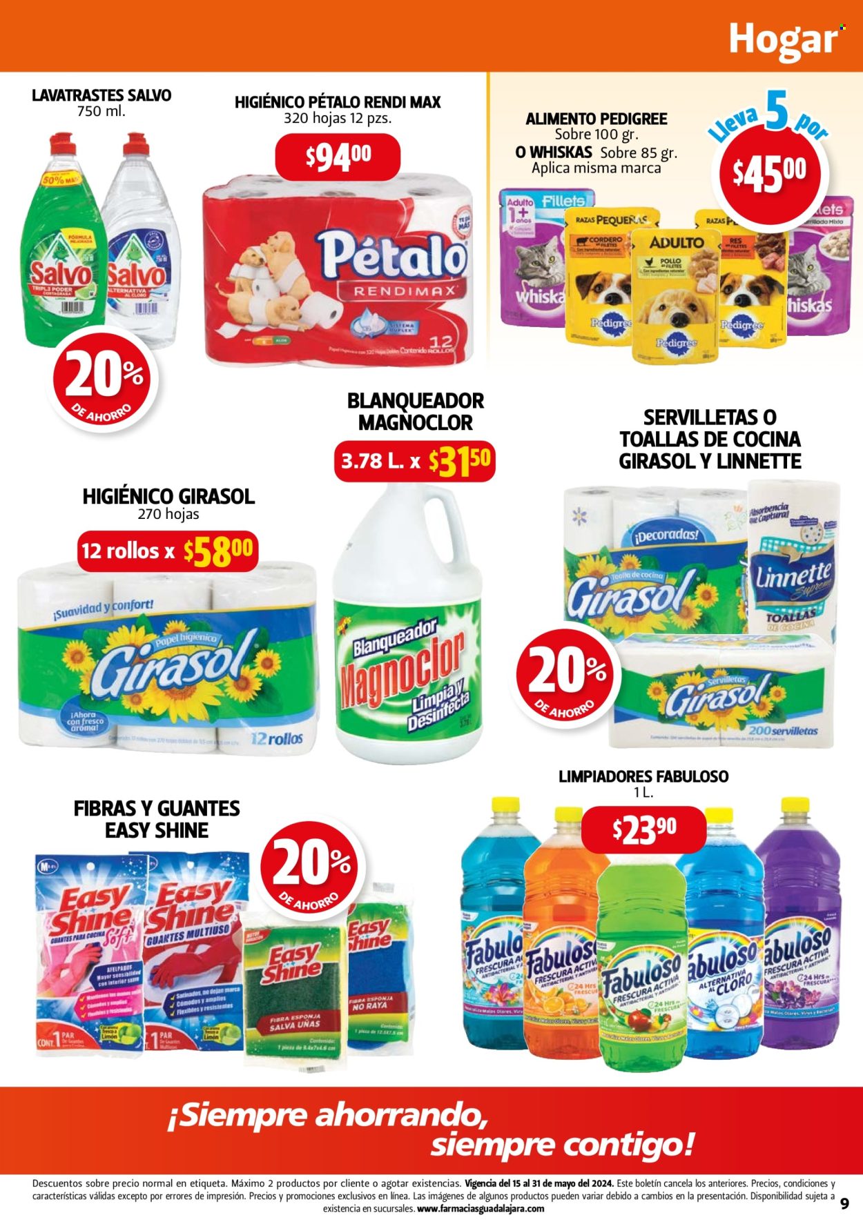 Catálogo Farmacias Guadalajara - 15.5.2024 - 31.5.2024. Página 9