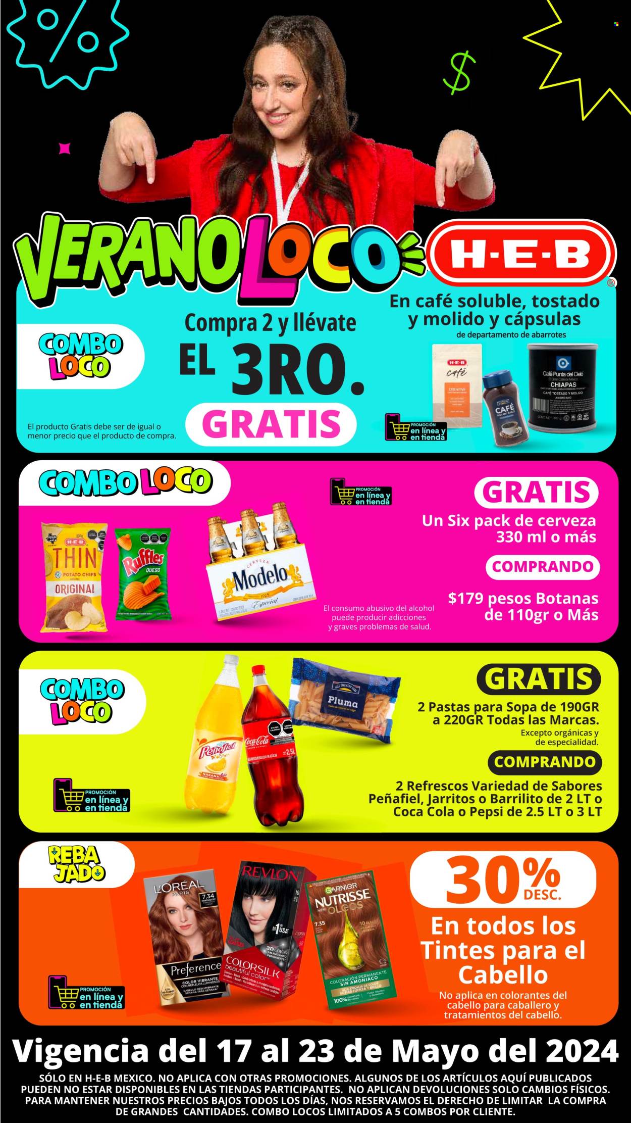 Catálogo H-E-B - 17.5.2024 - 23.5.2024. Página 1