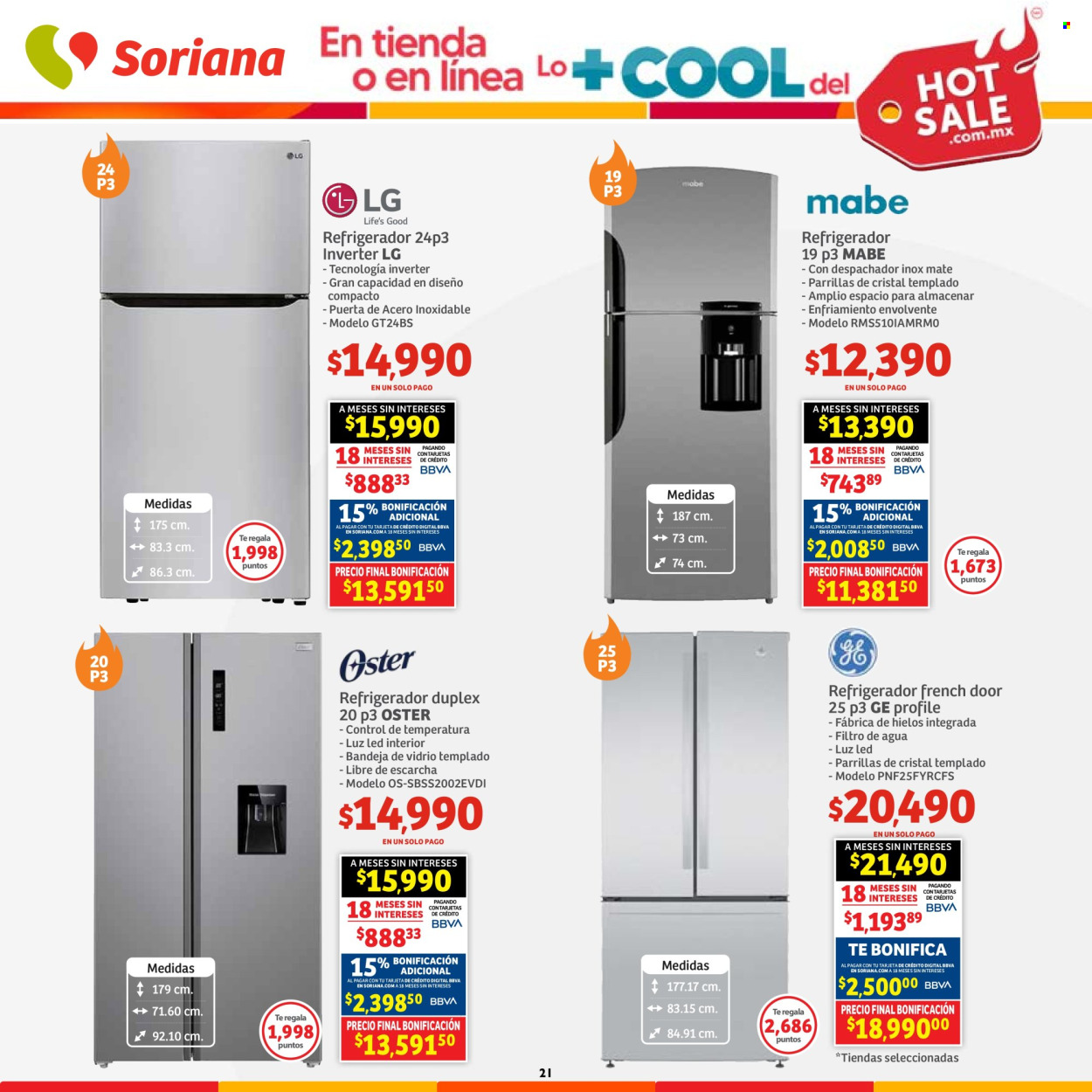 Catálogo Soriana Híper - 21.5.2024 - 23.5.2024. Página 21