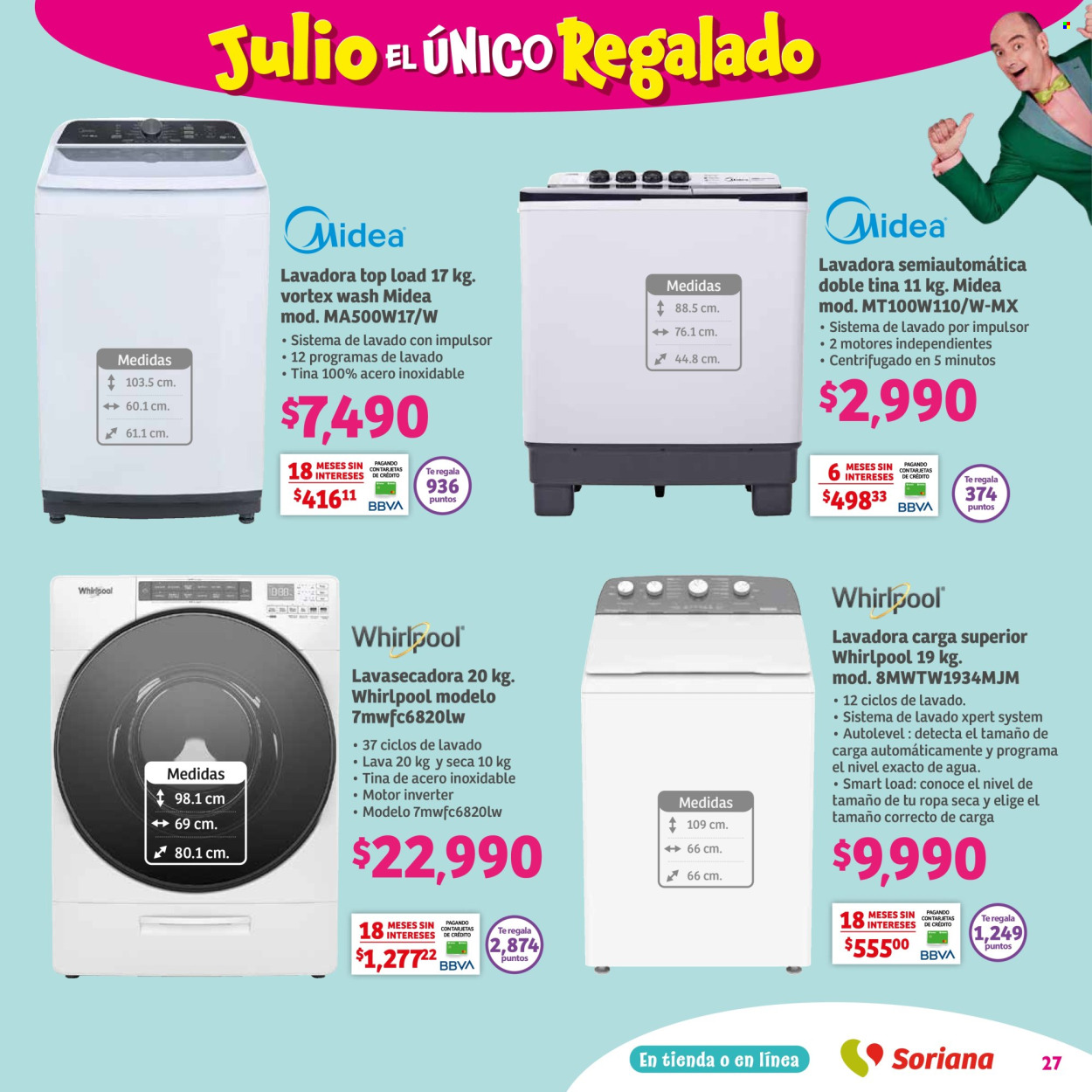 Catálogo Soriana Híper - 23.5.2024 - 29.5.2024. Página 27