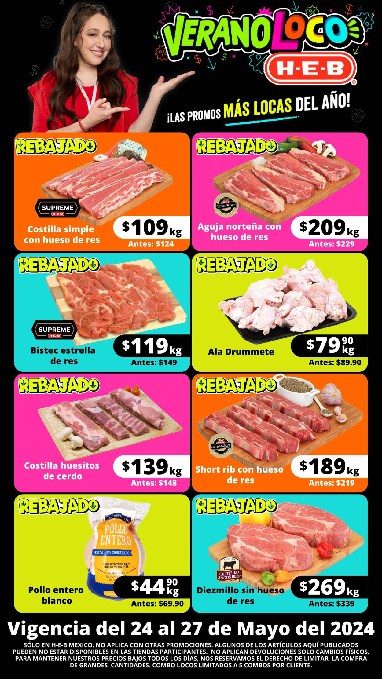 Catálogo H-E-B - 24.5.2024 - 27.5.2024. Página 1