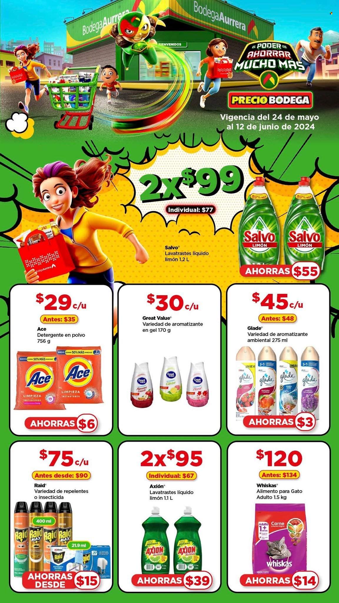 Catálogo Bodega Aurrerá - 24.5.2024 - 12.6.2024. Página 14