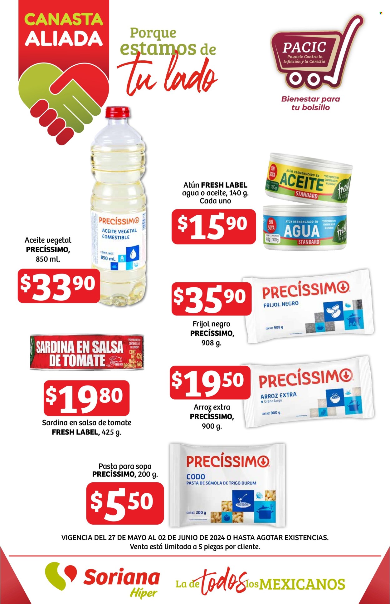 Catálogo Soriana Híper - 27.5.2024 - 2.6.2024. Página 2