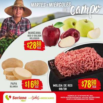 Folleto actual Soriana Híper - 28.5.2024 - 29.5.2024.